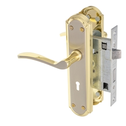 M7L20 - 3 Lever Lockset Slipper 8" -M7L20_A_L_T